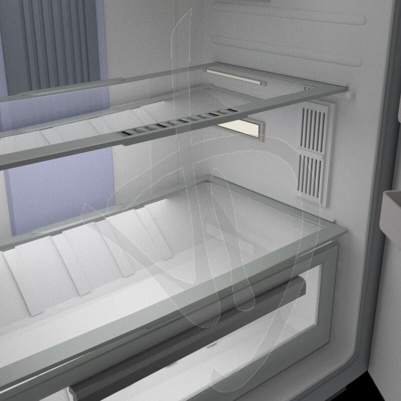 Étagère En Verre De Rechange Pour Réfrigérateur/congélateur Indesit - Dimensions 460 X 285 Mm - 2