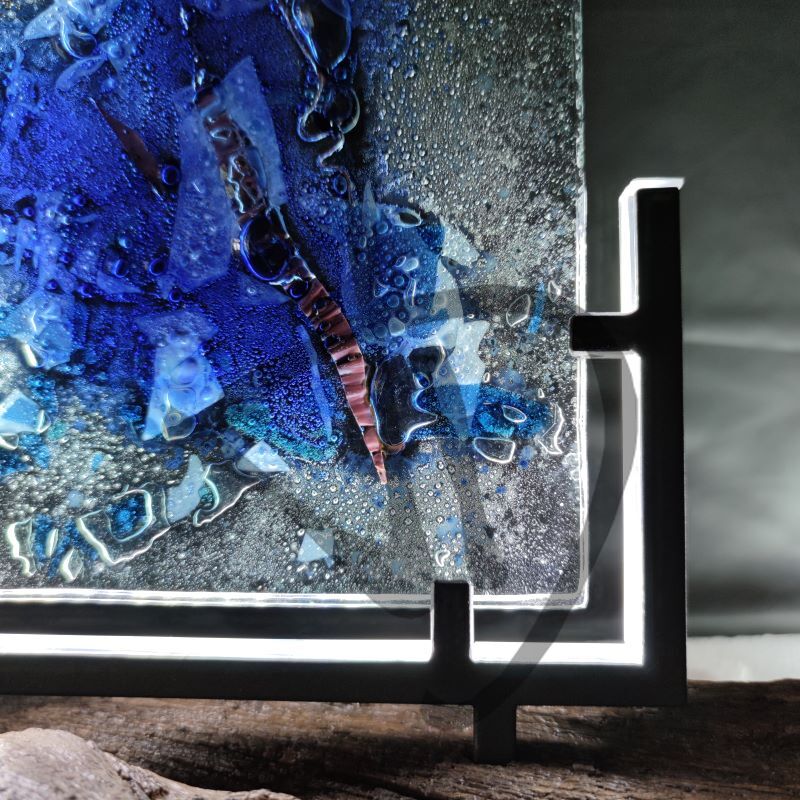 Lampes en verre de Murano fusionnées par Design - 5 - Lampes en verre fusionné de Murano design