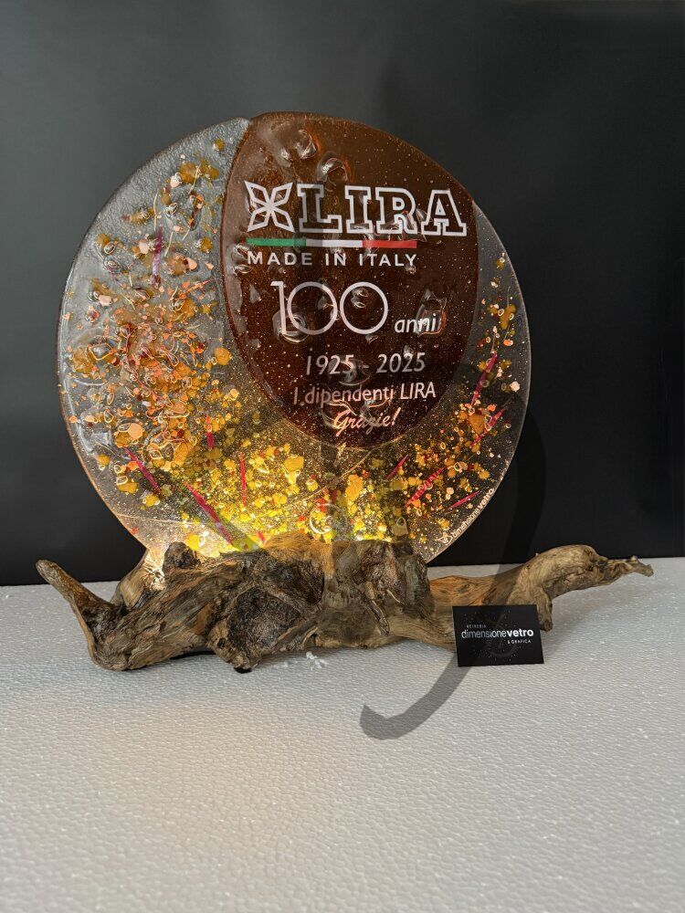 Lampes en verre de Murano fusionnées par Design, cadeau du centenaire 2 - Lampes en verre fusionné de Murano design