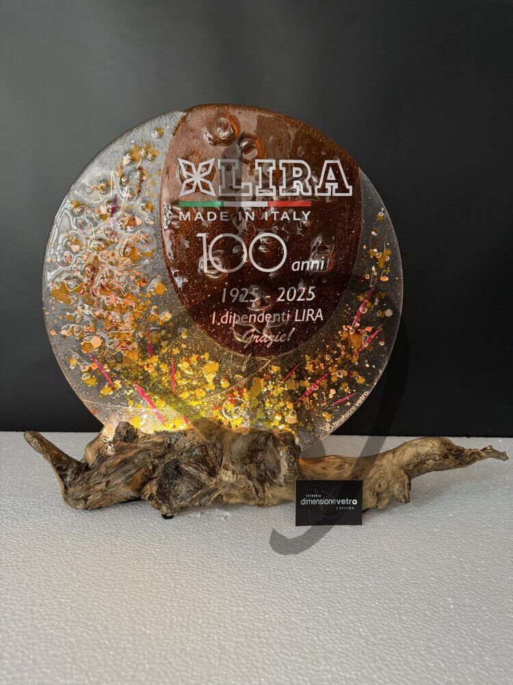 Lampes en verre de Murano fusionnées par Design, cadeau du centenaire 3 - Lampes en verre fusionné de Murano design