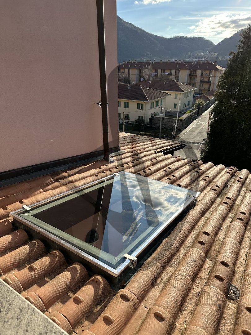 Verre praticable - Lanternaux