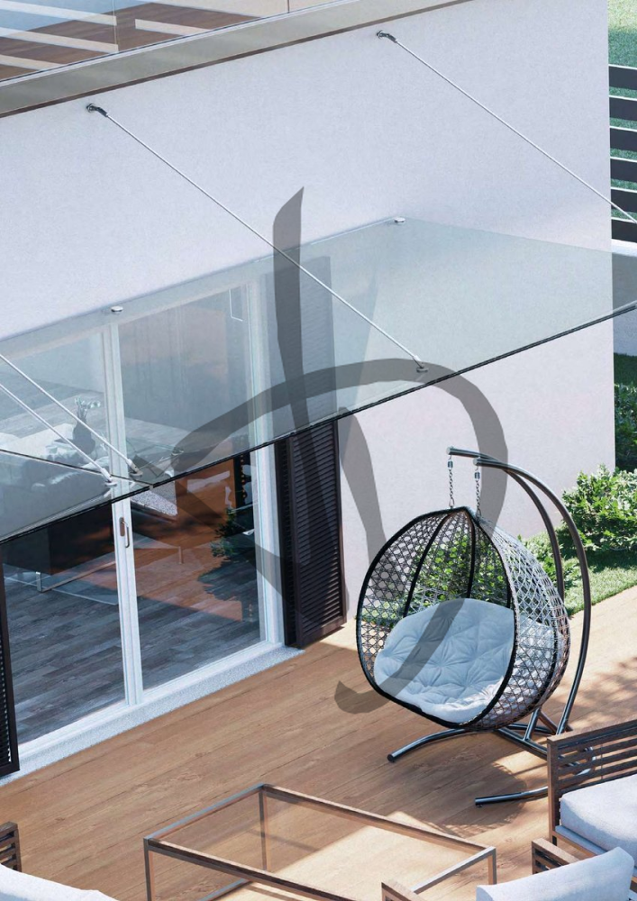 Auvents en verre - 2 - Marquises en verre