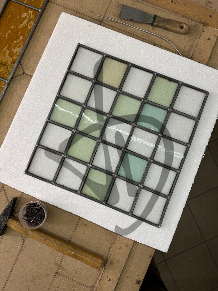 Vitrail relié - 2 2 - Vitraux au plomb
