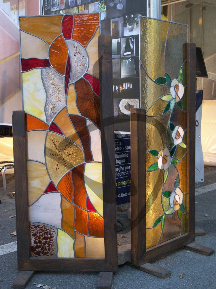 Vitrail relié 2 - Vitraux au plomb